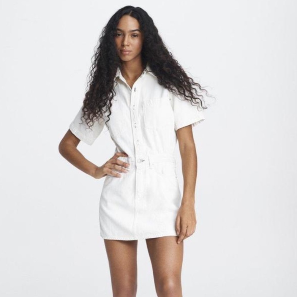 Rag & Bone - All In One Denim Dress SMALL